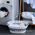 Collapsible Laundry Basket plastic Carrying Round Bucket